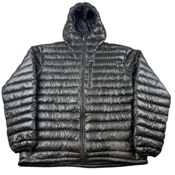 Eastern Mountain Sports Down Parka Hooded Men's XL Goose Down 100% Nylon - Picture 1 of 12